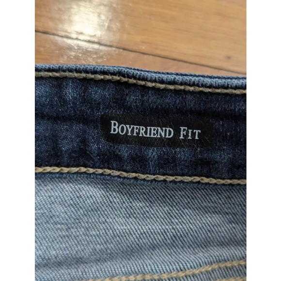 Judy Blue Boyfriend Distressed Jeans Size 7 28 - Picture 5 of 13